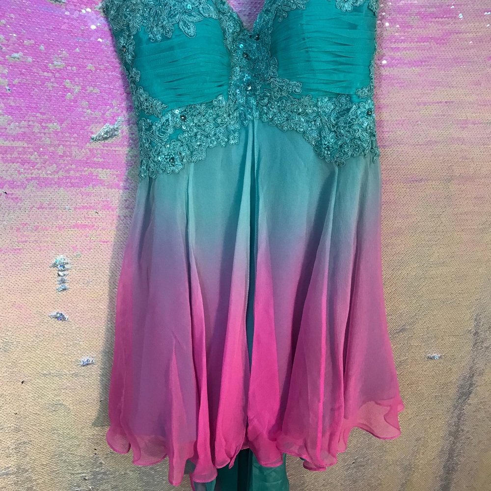 Sherri Hill size 2 altered high low